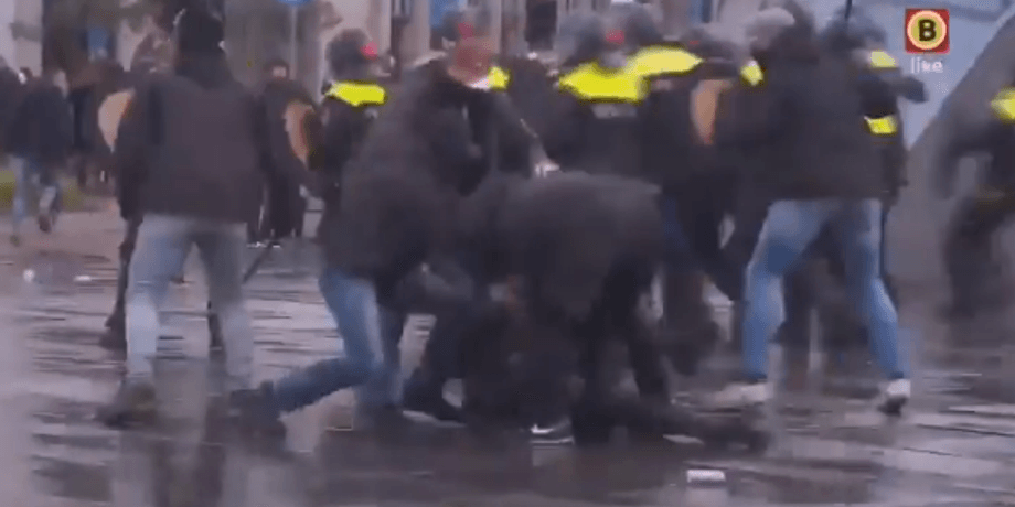 эйндховен, нидерланды, драки, протесты