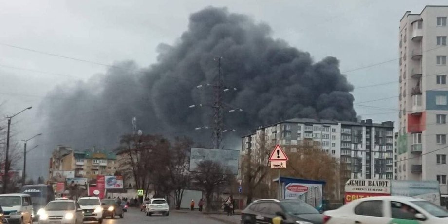 Обстрелы в западной Украине, обстрелы в Ивано-Франковске, обстрелы в Луцке, обстрелы россиян