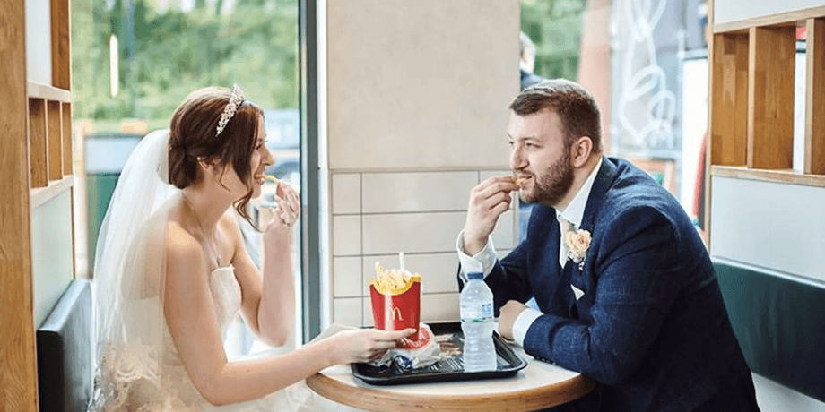 Свадьба в McDonald's