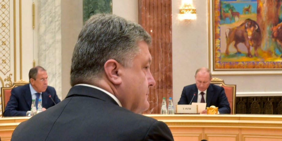 Переговоры в Минске / Фото пресс-службы президента Украины
