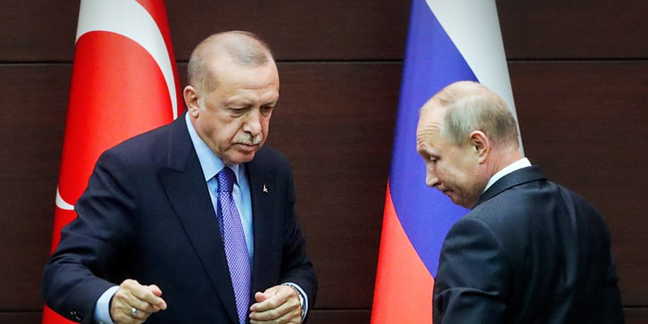 Реджеп Тайїп Ердоган і Володимир Путін