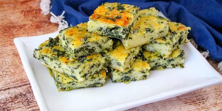 Сырные батончики со шпинатом, закуска, рецепт