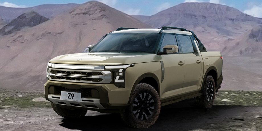 Nissan-Dongfeng Z9, пикап Nissan, новый Nissan-Dongfeng Z9
