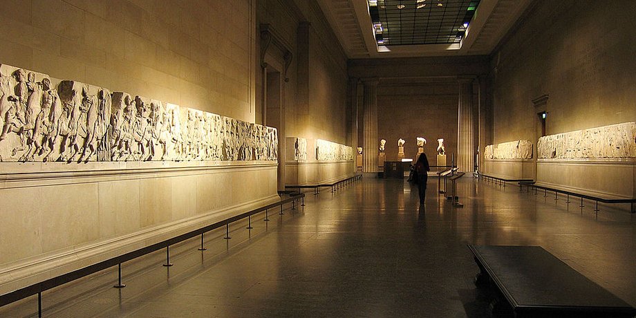 Экспозиция собрания Элгина в Британском музее: Фото: commons.wikimedia.org