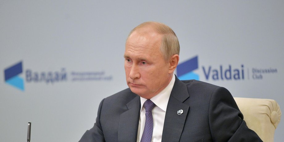 Російський президент Володимир Путін