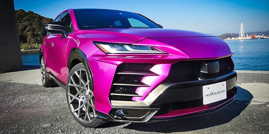 Toyota Venza тюнинг Albermo Lamborghini Urus