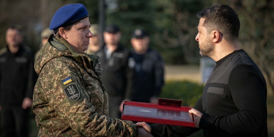 Александра "Вырва" Давыденко получила звание "Героя Украины"