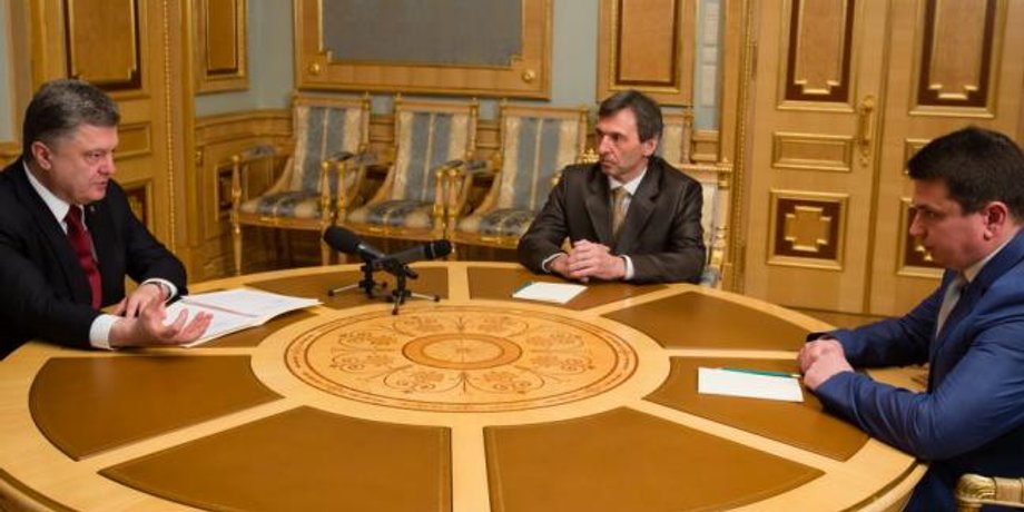 Петр Порошенко на встрече с претендентами на пост главы НАБ / Фото пресс-службы президента