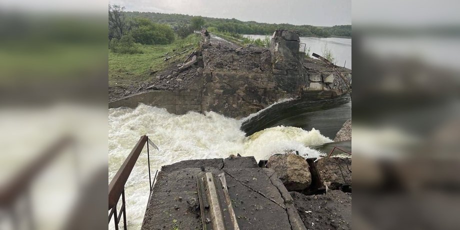 Карловское водохранилище, удар по Карловскому водохранилищу, Карловское водохранилище разрушения