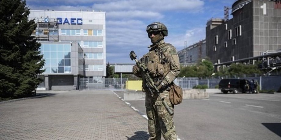 ВС РФ на ЗАЭС, обстрел Никополя