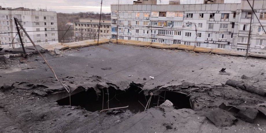 обстріл запорізька область дах