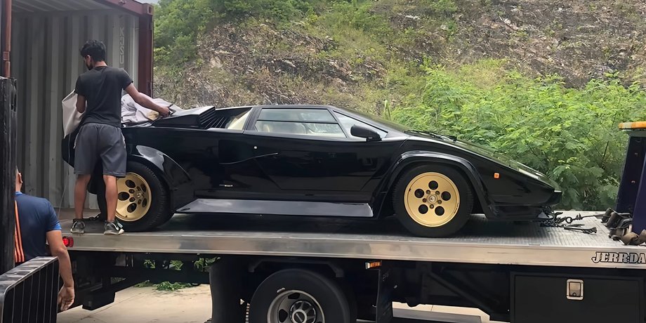 Lamborghini Countach, Lamborghini Countach 1986, суперкар Lamborghini, Lamborghini Countach LP5000 QV