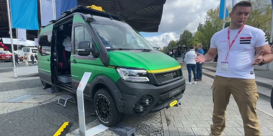 Torsus Crafter 4x4, Torsus Crafter, автобус Torsus, внедорожный автобус, внедорожная маршрутка, Volkswagen Crafter
