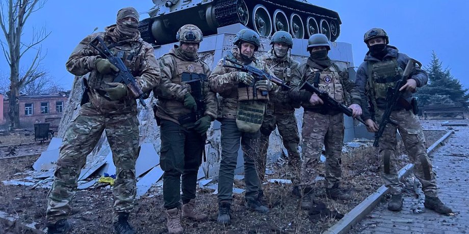 Евгений Пригожин, чвк вагнер, бахмут, наемники, боевики, война в украине, оккупанты, российские солдаты