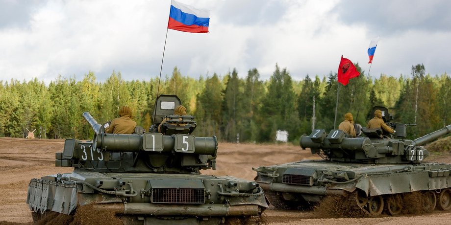 российские танки