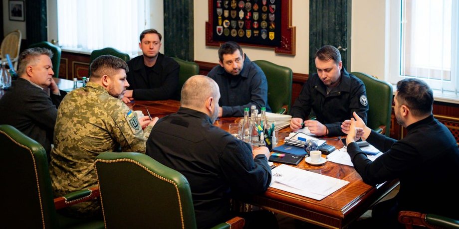 Зустріч після переговорів в Абу-Дабі в кабінеті Зеленського