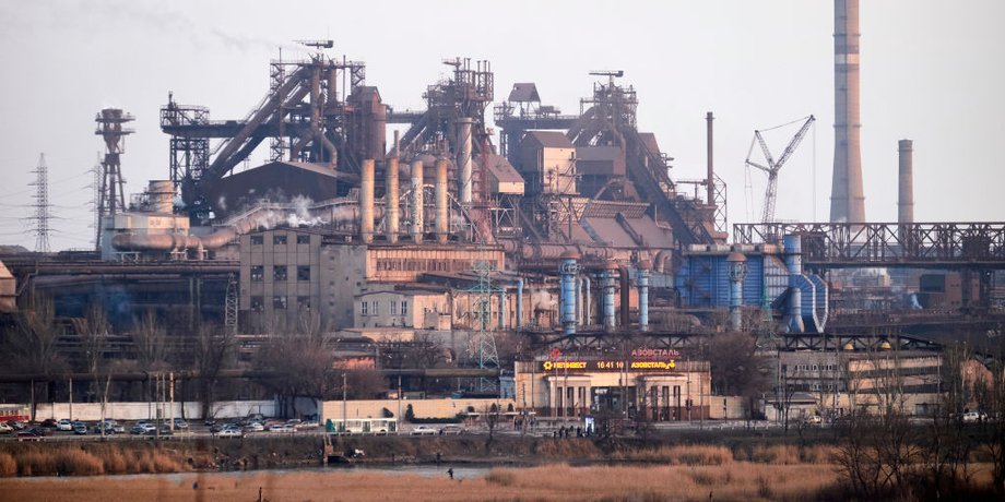 Азовсталь у Маріуполі