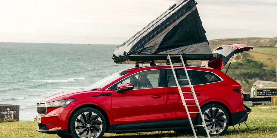 Skoda Enyaq iV FestEVal, Skoda Enyaq iV, электромобиль Skoda Enyaq, кроссовер Skoda Enyaq, электромобиль шкода