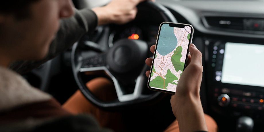 Google Maps для навигации за рулем