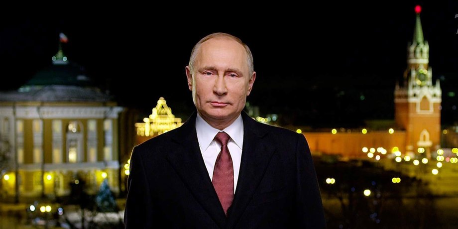 володимир путін, новорічне звернення, новий рік, куранти, росія