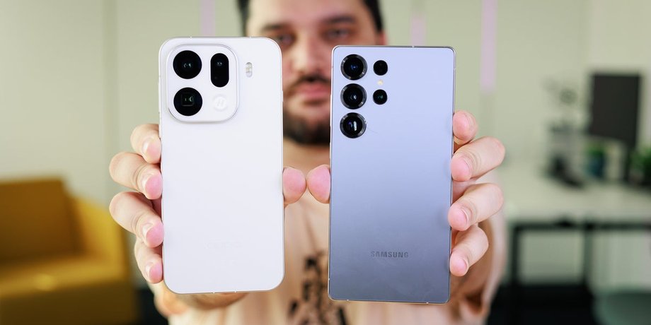 Oppo Find X9 Pro Samsung Galaxy S25 Ultra смартфони Oppo Find X9 Pro Samsung Galaxy S25 Ultra
