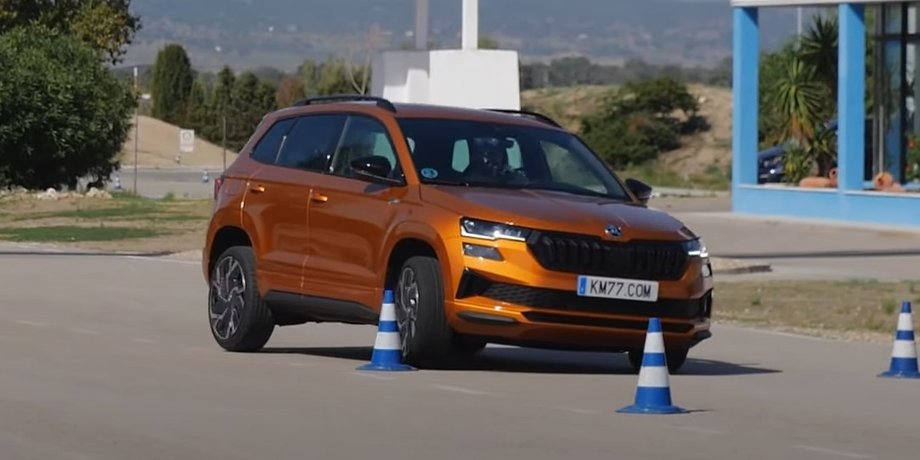 Skoda, Skoda Karoq, Лосиний тест, Авто, Автомобілі, Кросовер, Кросовери, Випробування, Відео