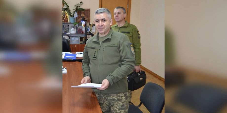 начальник военного института имени С. П. Королева полковник Андрей Слюсаренко