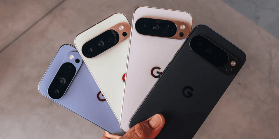 Смартфони Google Pixel 10 у різних кольорах