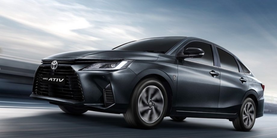 Toyota Yaris Ativ, Toyota Yaris, Toyota Yaris 2022, седан Toyota Yaris, седан Тойота Ярис, новая Toyota Yaris