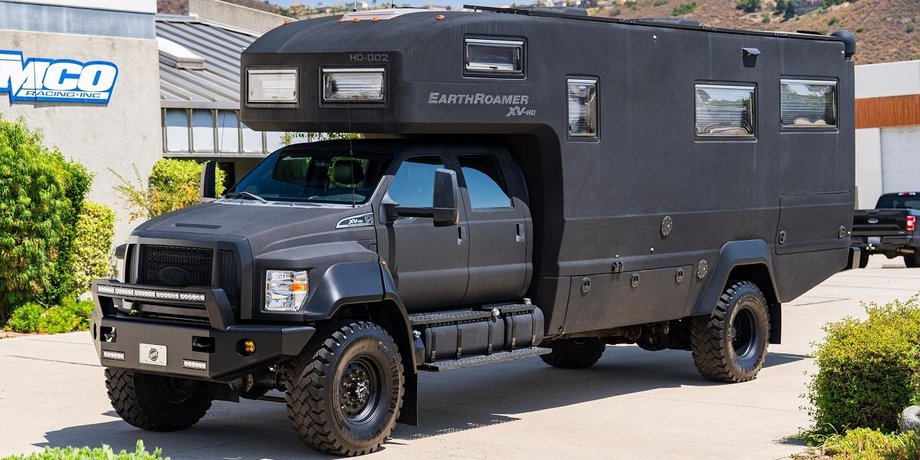 Ford F-750 Super Duty 4x4 EarthRoamer XV-HD Ford F-750 Super Duty 4x4 EarthRoamer XV-HD предназначен для комфортных путешествий