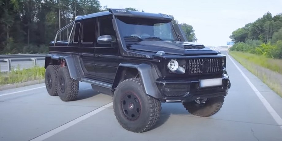 Mercedes g-class 6x6, Mercedes g-class, Mercedes-Benz G-Class, шестиколісний гелендваген