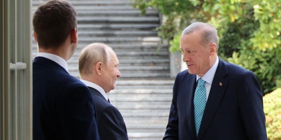 Владимир Путин и Реджеп Тайип Эрдоган