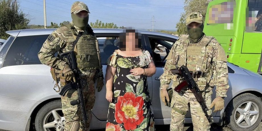 СБУ затримання Харківська область колаборанти блокпости паролі