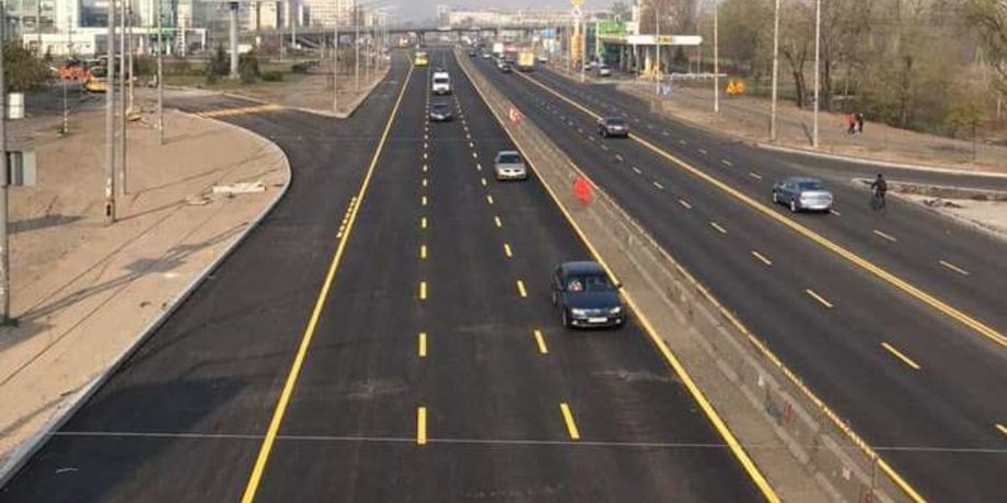 киев, проспект степана бандеры, ремонт, дороги