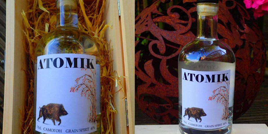 горілка, чорнобиль, чорнобильська зона, Атомік