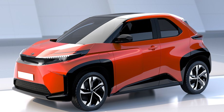 компактный электрокроссовер тойота, электромобиль Toyota, Toyota bZ, кроссовер Toyota
