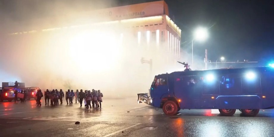 Протесты Казахстан
