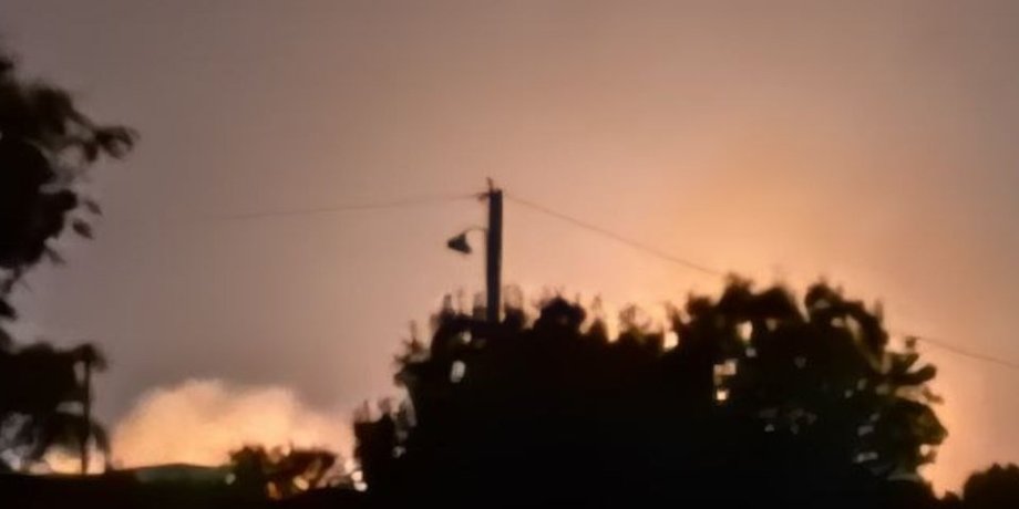 Керч атакували дрони пожежа в Керчі після атаки дронів 17 липня