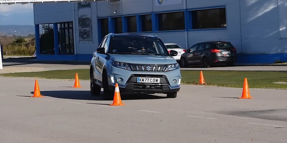 Suzuki, Suzuki Vitara, Управляемость, Лосиный тест, Кроссовер, Авто, Автомобили, Видео, Эксперты