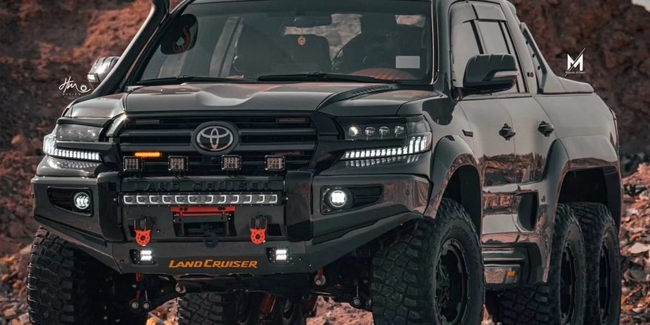 Toyota Land Cruiser 6X6, шестиколесный Toyota Land Cruiser, Toyota Land Cruiser, Toyota Land Cruiser 200