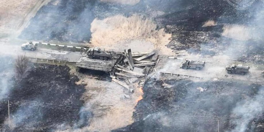 Ізюм колона окупанти ЗС РФ спецоперація вибухівка СЗГ