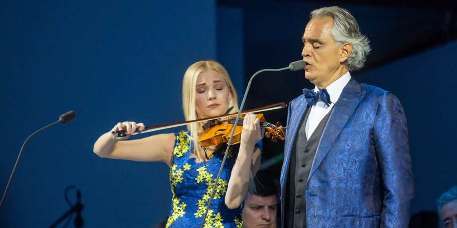 концерт Андреа Бочеллі
