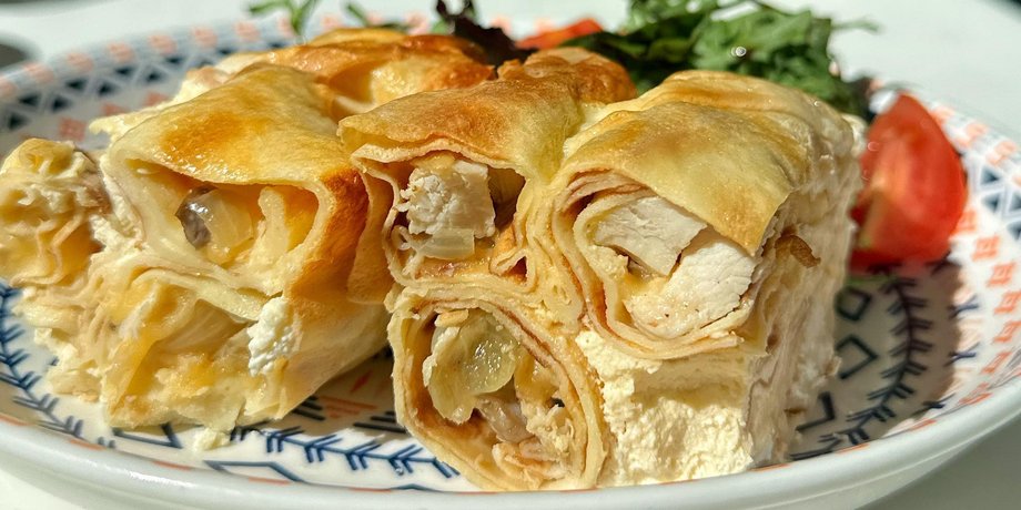 блинчики с начинкой, рецепт блинчиков