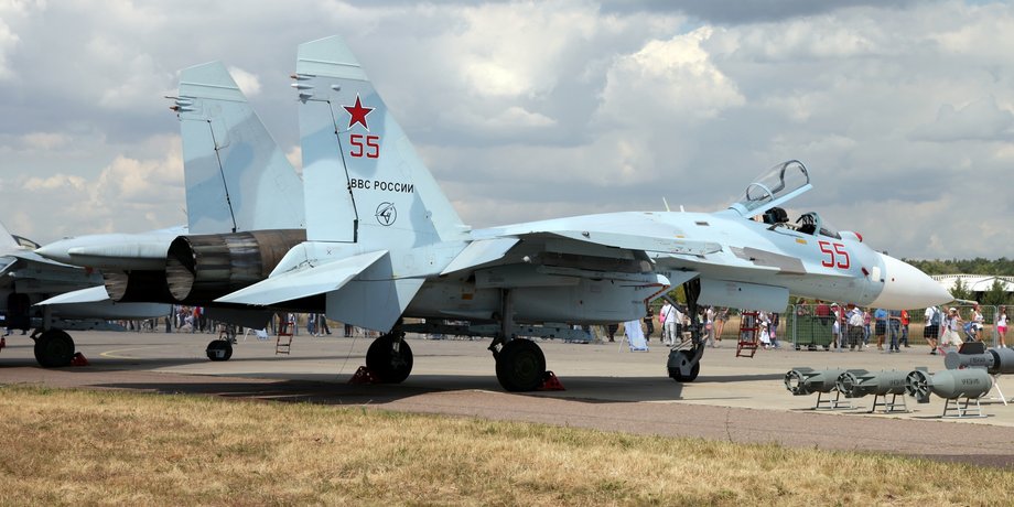 Самолет Су-27 ВВС РФ / Фото: news.tut.by