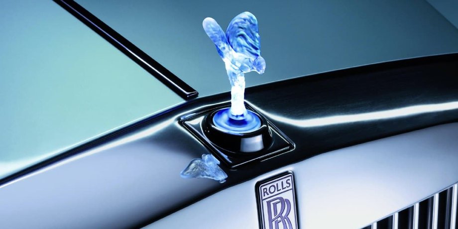 Статуэтка Rolls Roys, Дух экстаза, парящая леди