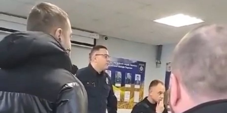 полиция, бунт, скандал, Днепр, Ярость
