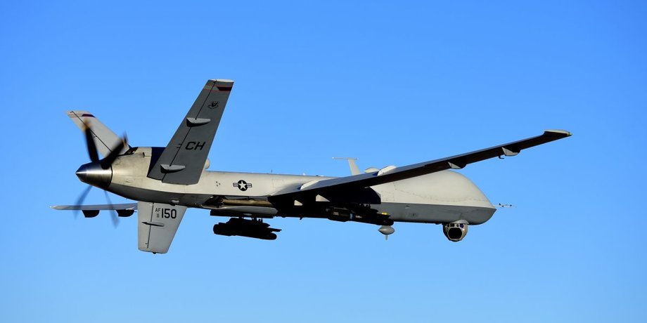 безпілотник США, БПЛА MQ-9 Reaper, Чорне море, винищувач ВКС РФ, російський винищувач Cу-27, аварія, інцидент, США та РФ