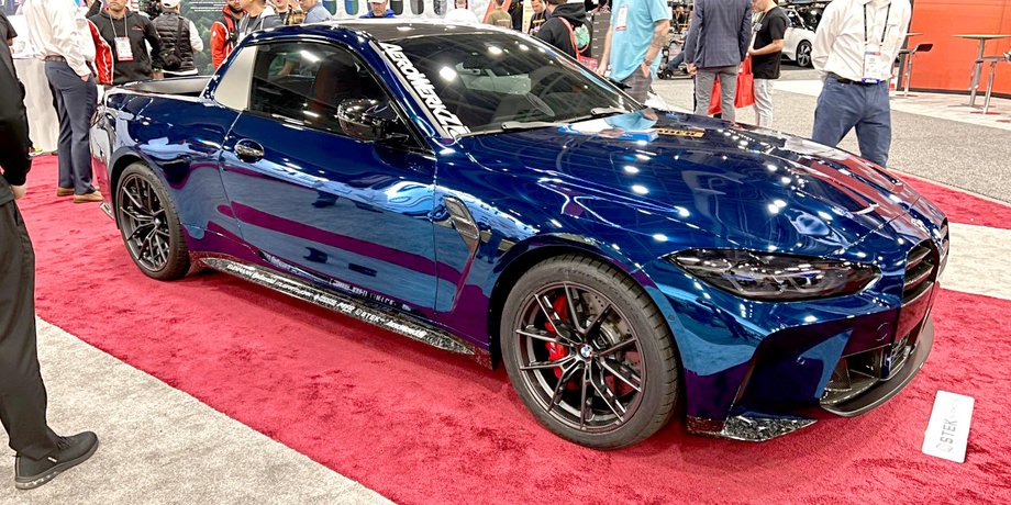 Пикап BMW M4, BMW M4, новый BMW M4, BMW M4 2022, тюнинг BMW M4