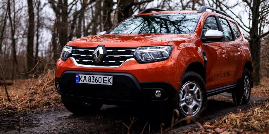 Renault Duster, самые популярные авто в Украине,