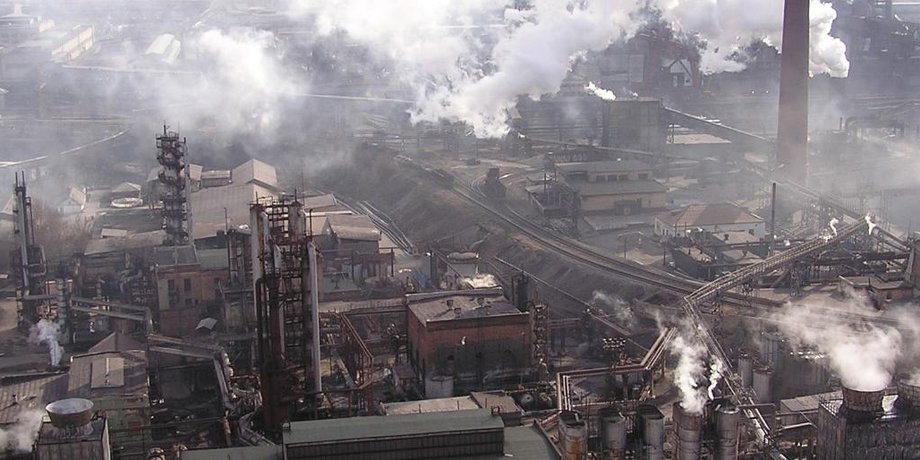 Завод "Азовсталь".